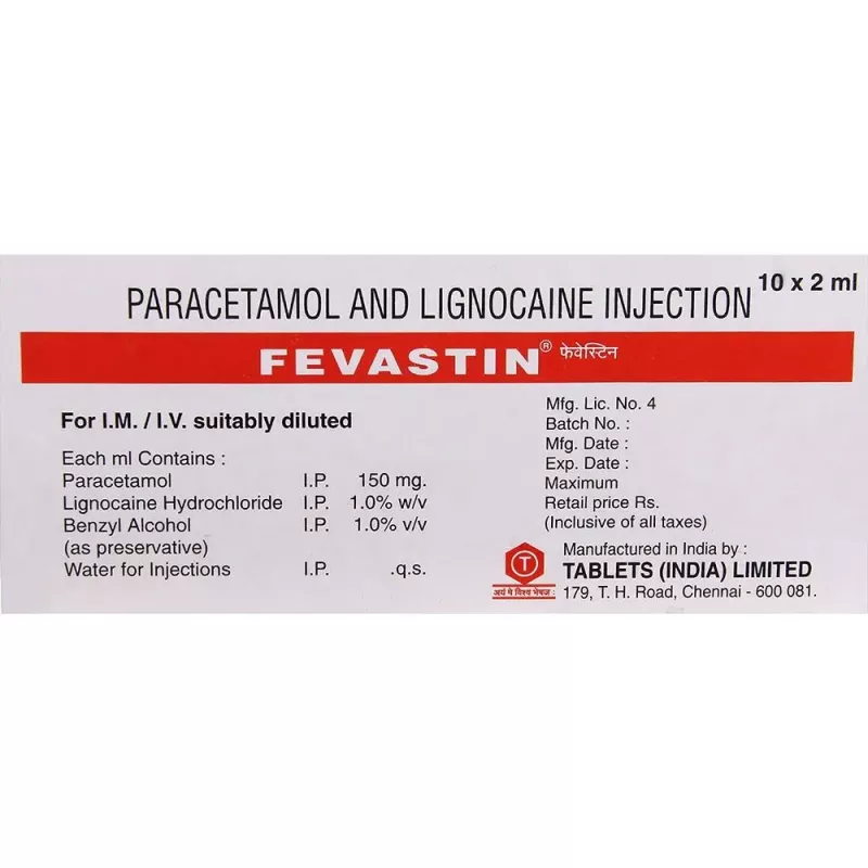 Fevastin Inj 2ml