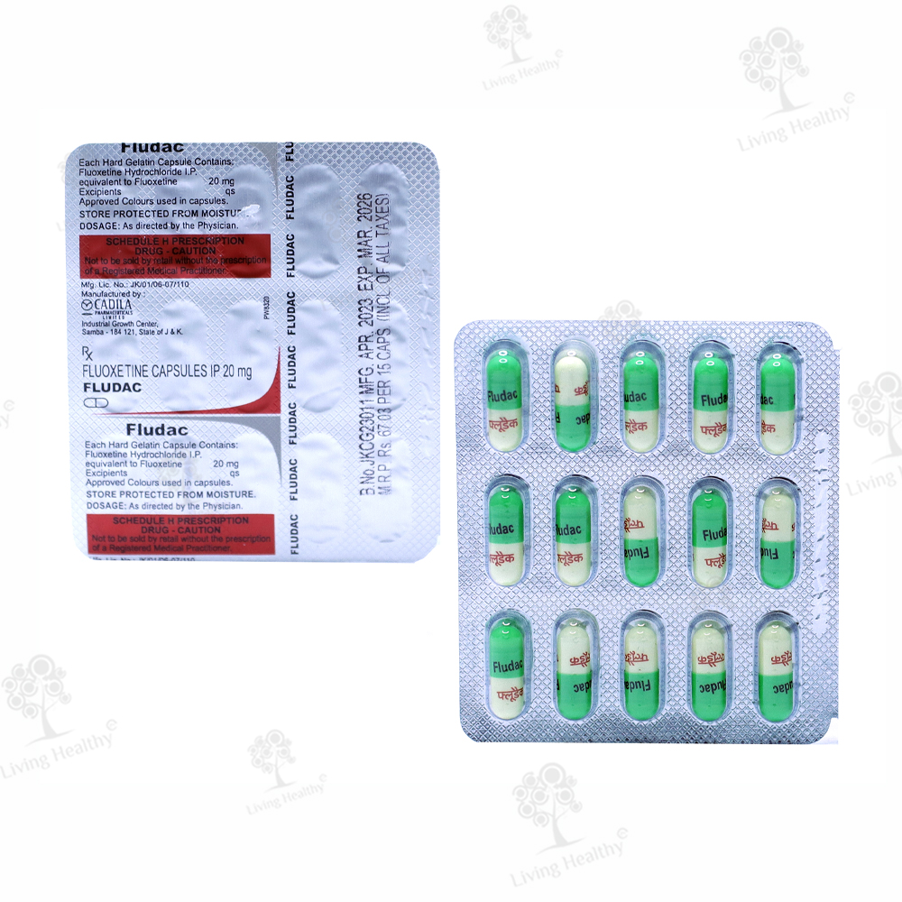 Fludac 20mg Cap 15's