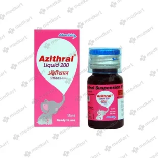 Azithral 200mg Syrup 15ml