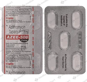 Azee 500mg Tab 5's