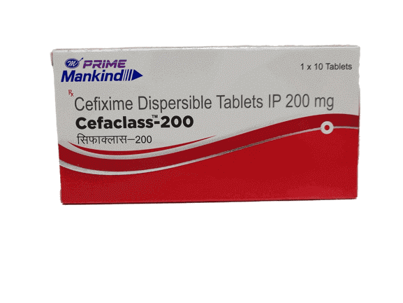 Cefaclass 200mg tab 10's