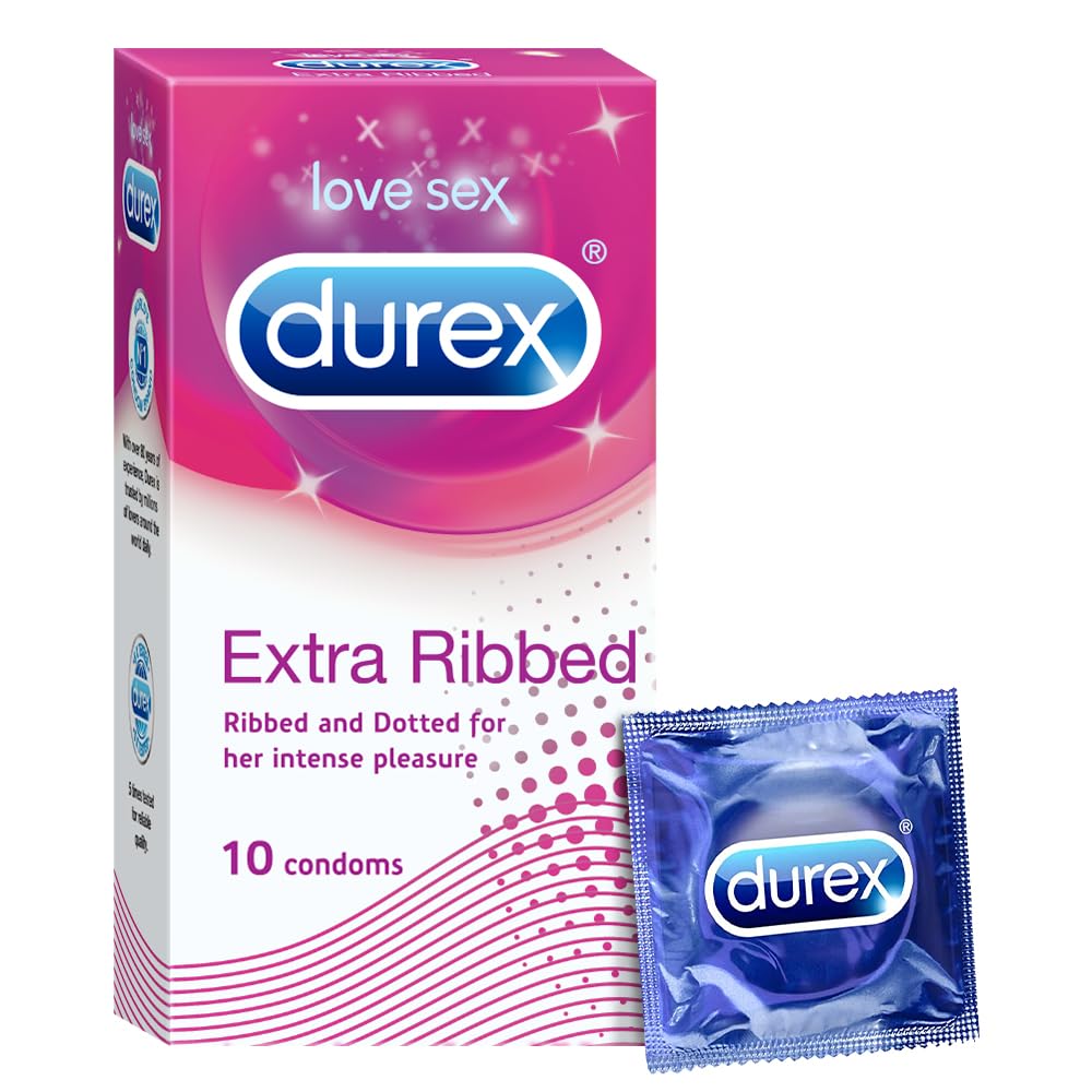Durex Condom Extra Ribbed