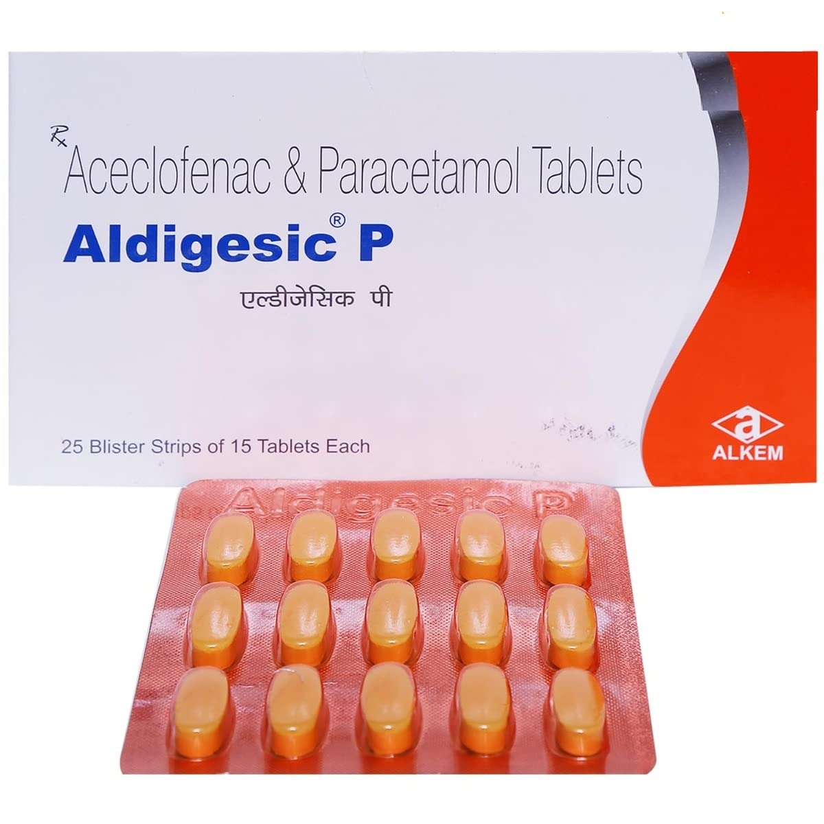 Aldigesic P Tab 15's