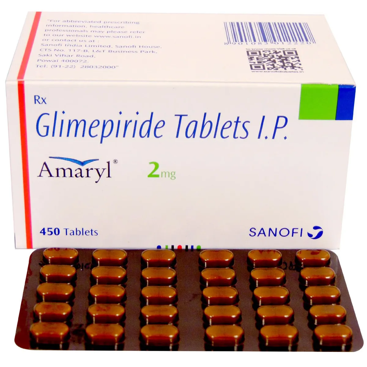 Amaryl 2mg Tab 30's