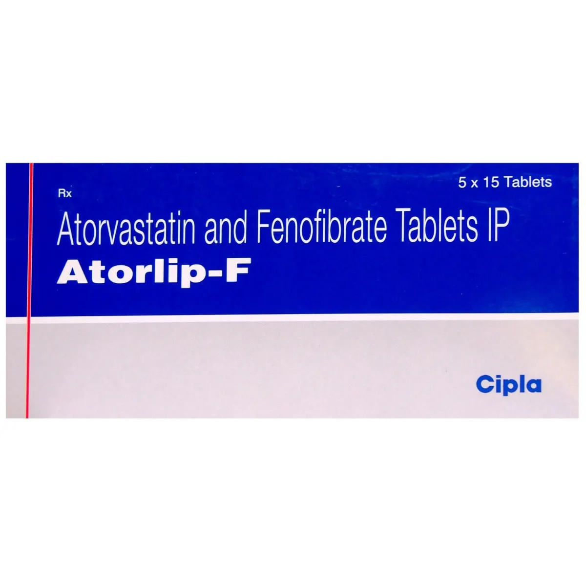 Atorlip F 10mg Tab 15's