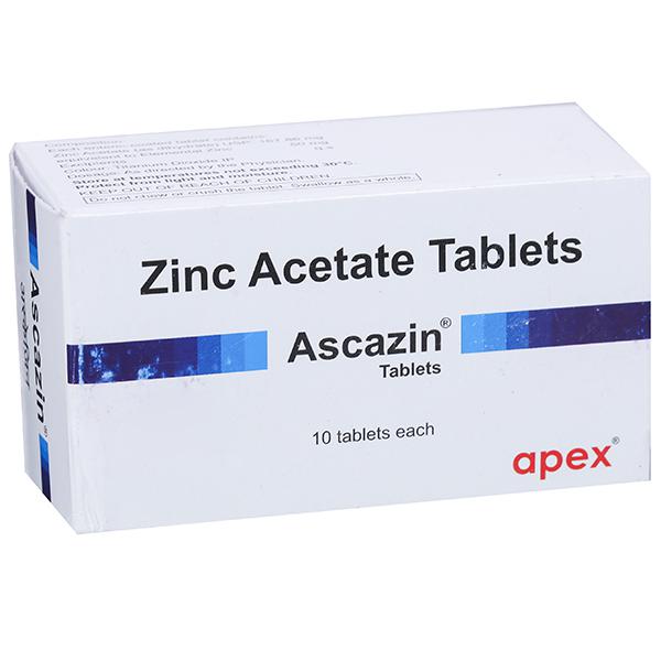 Ascazin 50mg 10Tab 10's