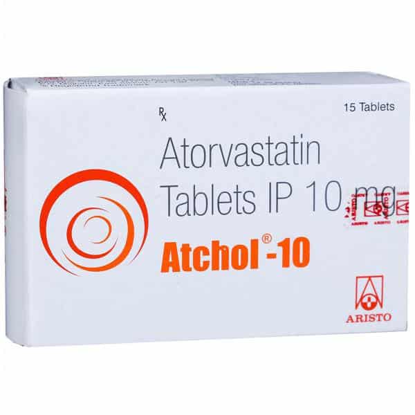 Atchol 10mg Tab 15's