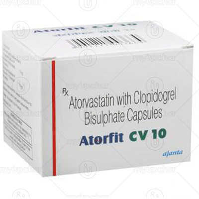 Atorfit CV 10mg Tab 15's