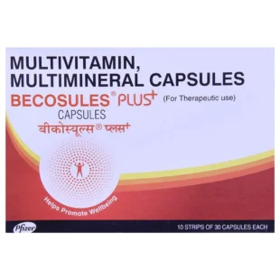 Becosules Plus Cap 30's