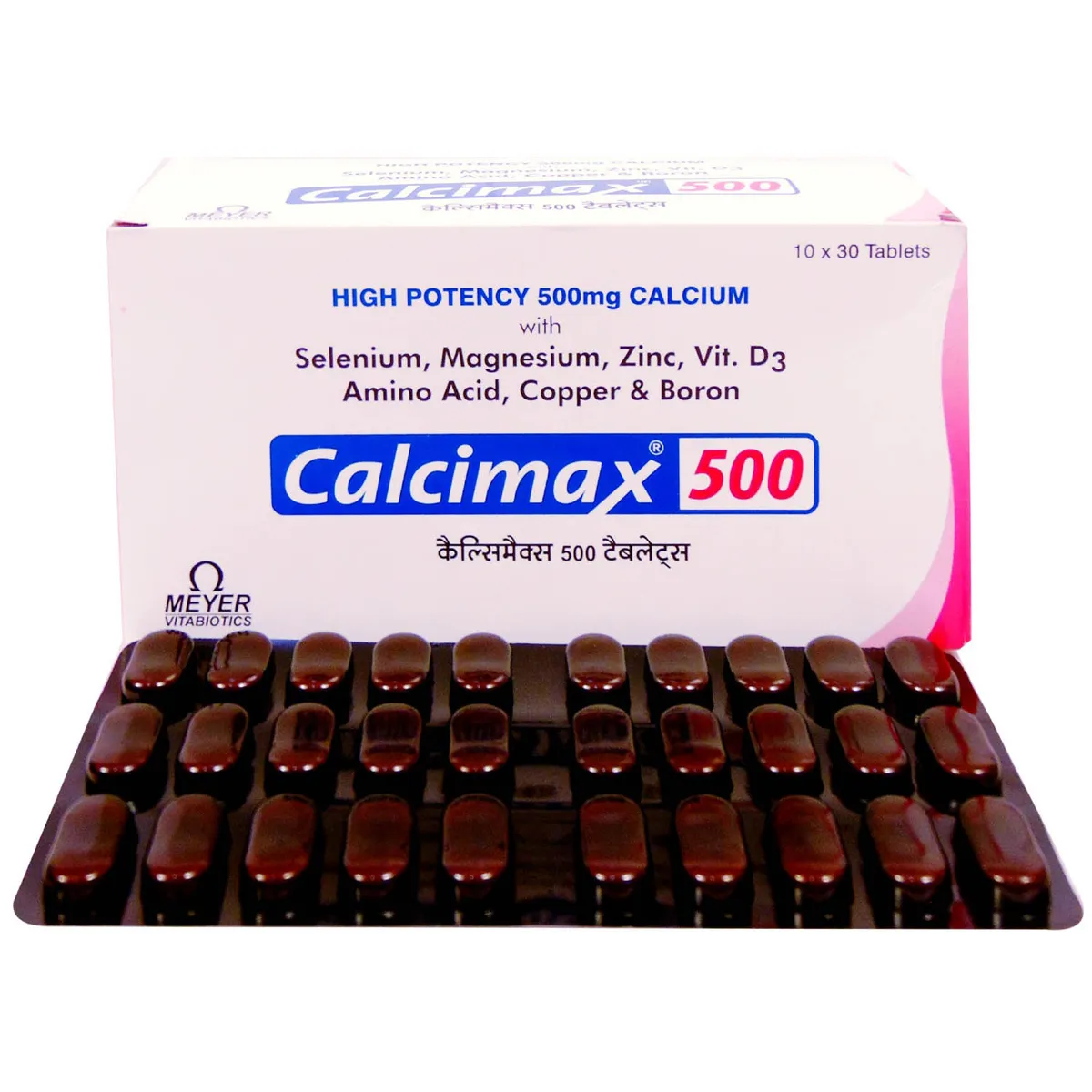 Calcimax 500mg Tab 30's