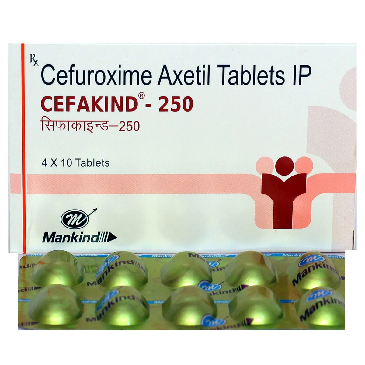 Cefakind 250mg tab 10's