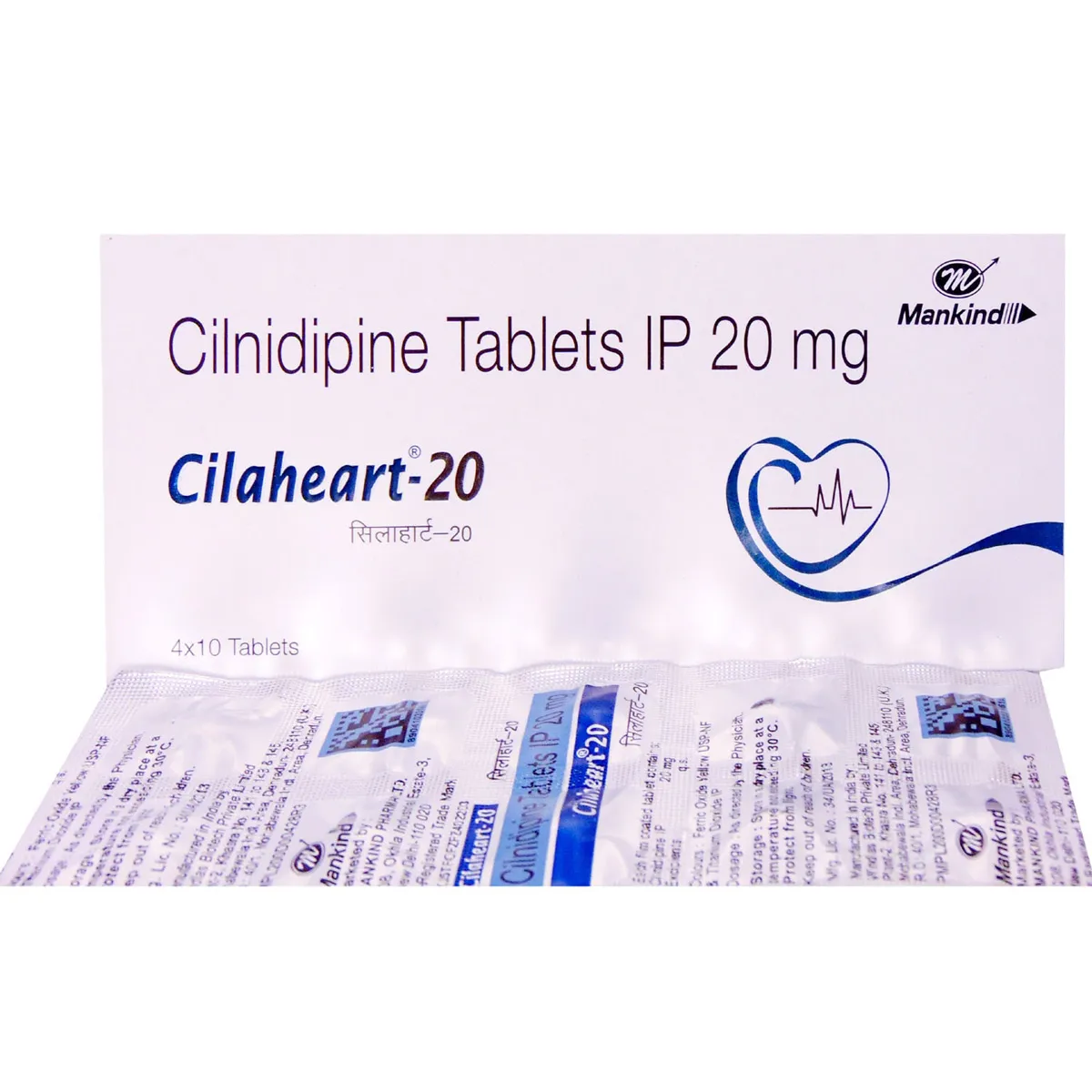 Cilaheart 20mg tab 15's
