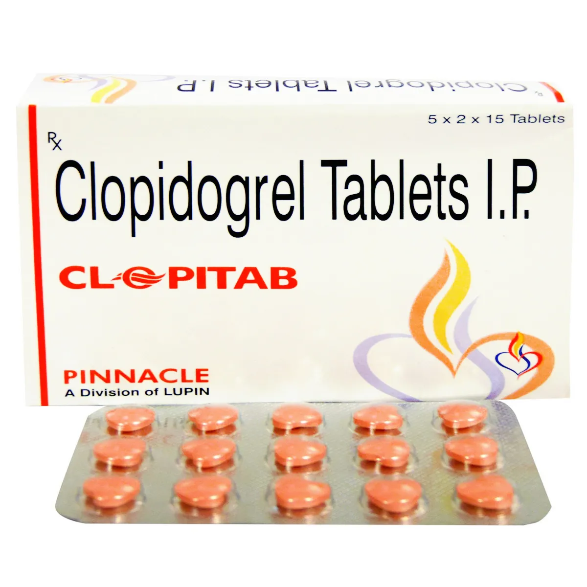 Clopitab 75mg Tab 15's