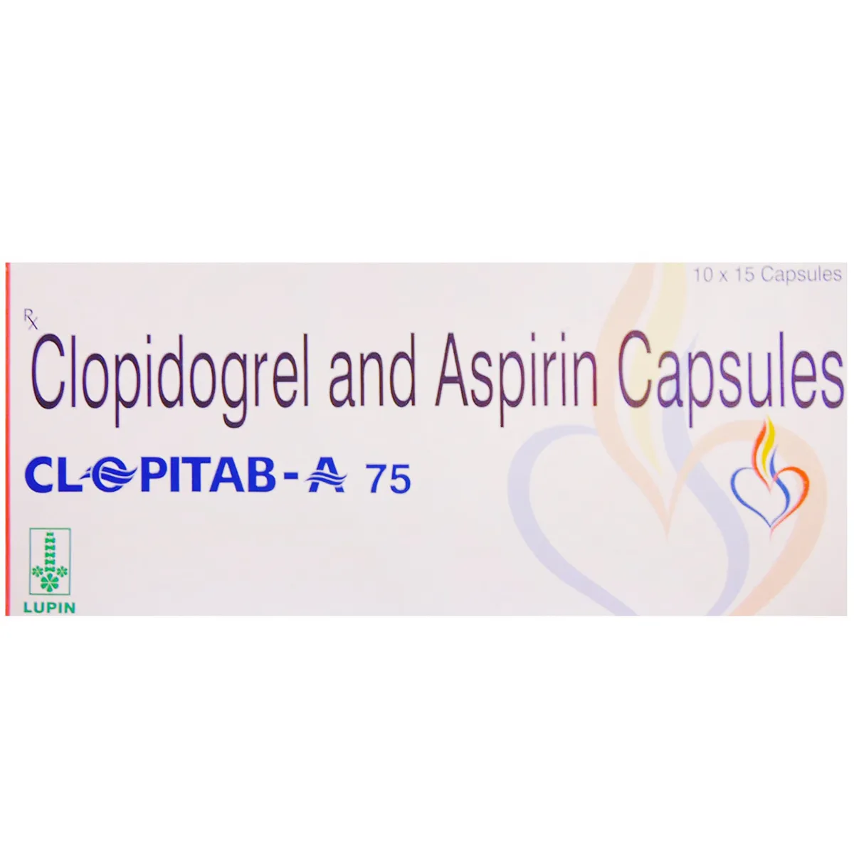 Clopitab A 75mg Cap 15's