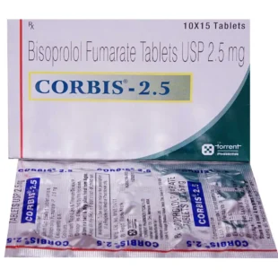 Corbis 2.5mg Tab 15's