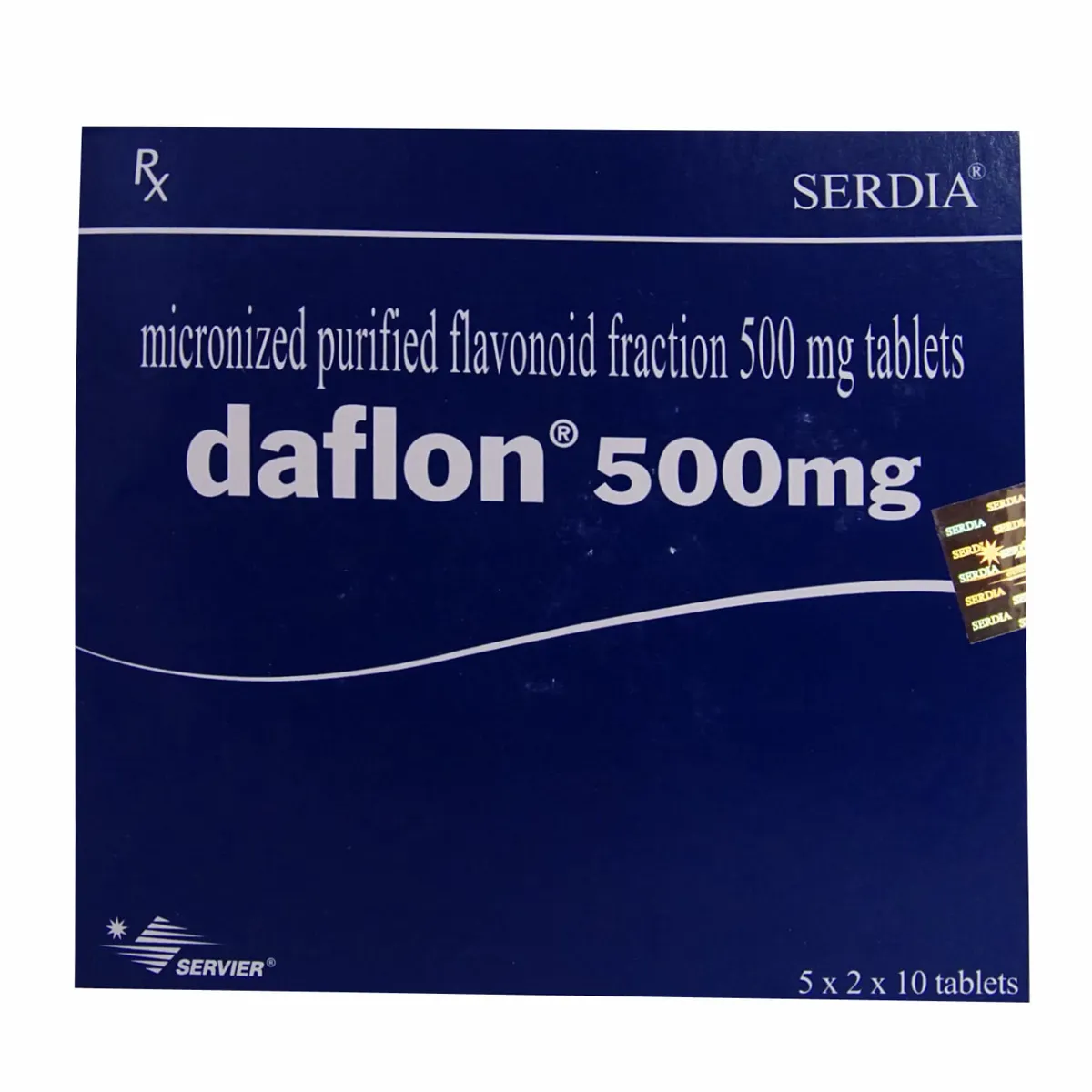 Daflon 500mg Tab 10's