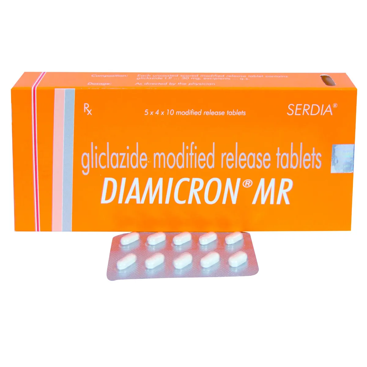 Diamicron MR 30mg tab 10's