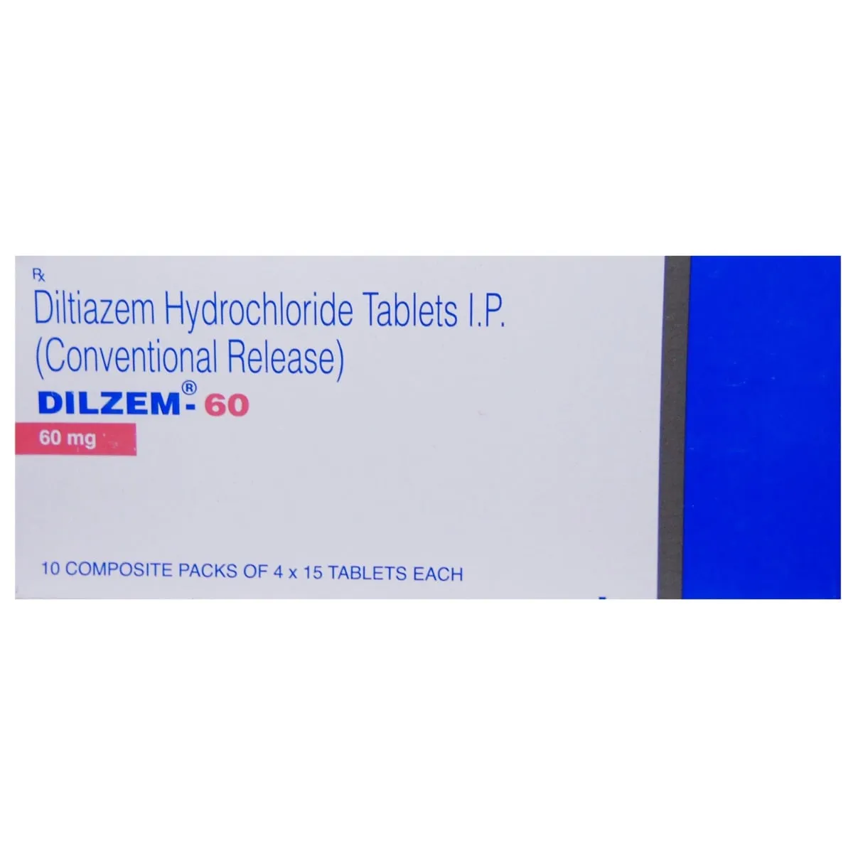 Dilzem 60mg Tab 15's