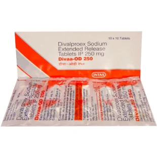 Divaa OD 250mg tab 10's