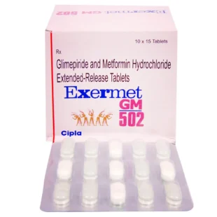 Exermet GM 502mg Tab 15's