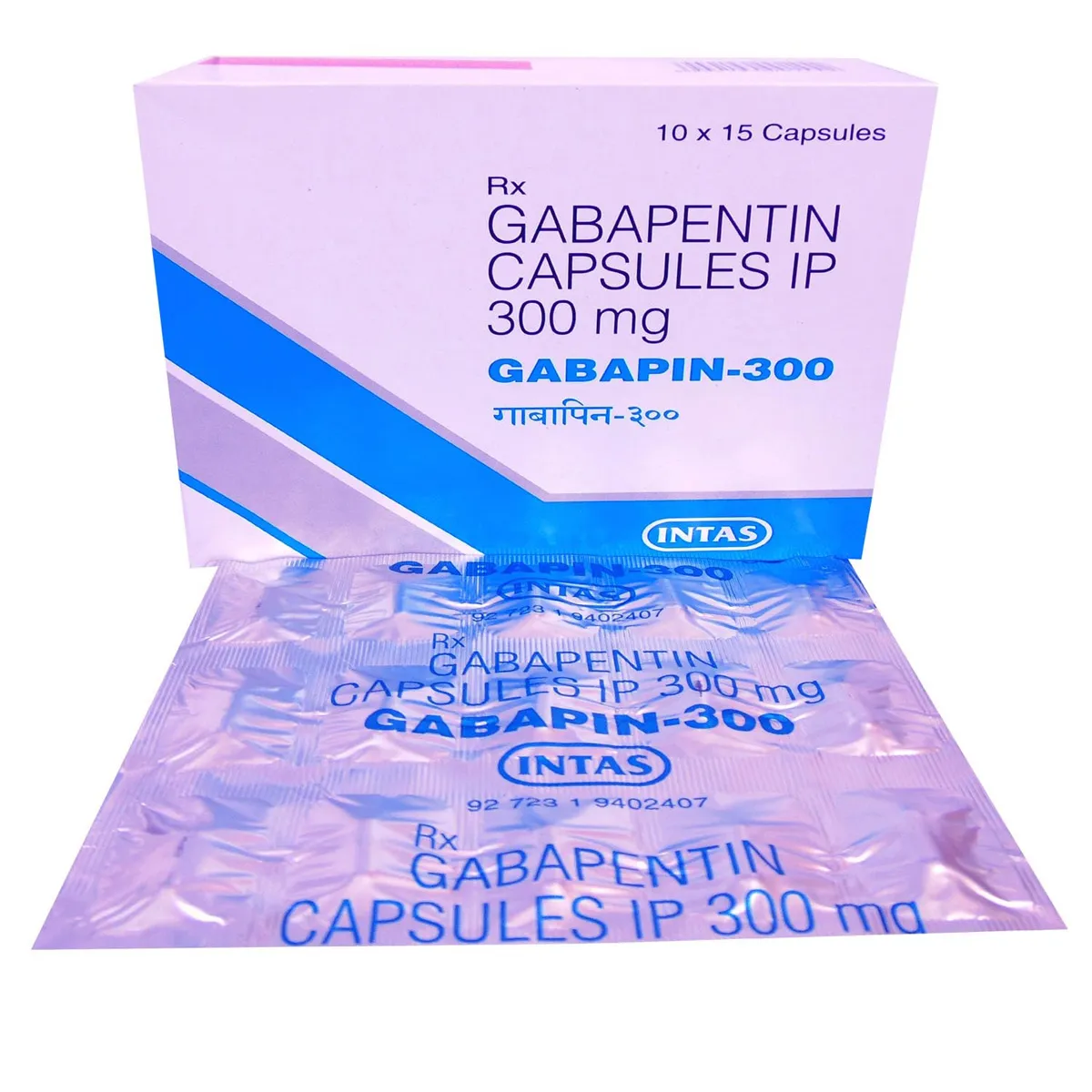 Gabapin 300mg Cap 15's