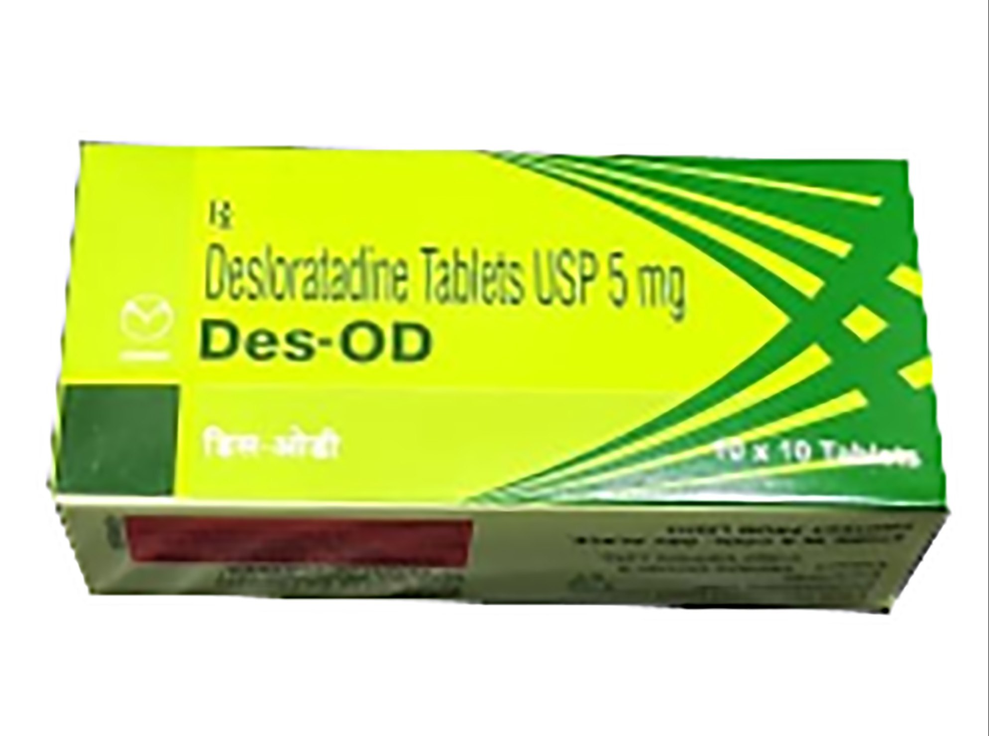 Des OD 5mg Tab 10's