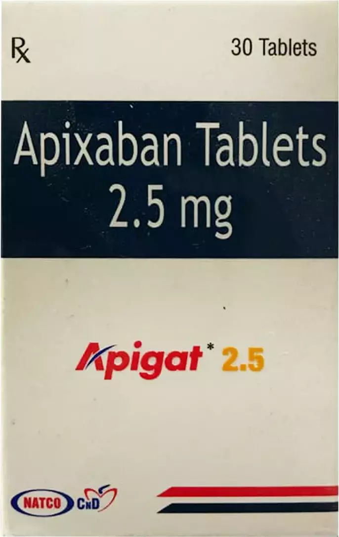 Apigat 2.5mg Tab