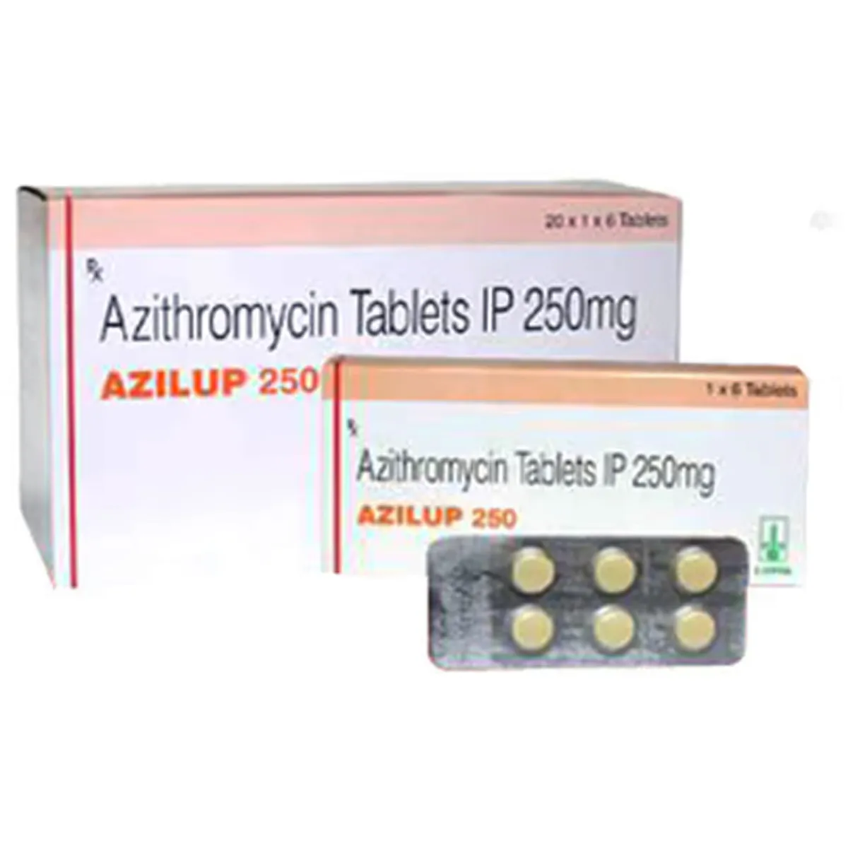 Azilup 250mg Tab 6's