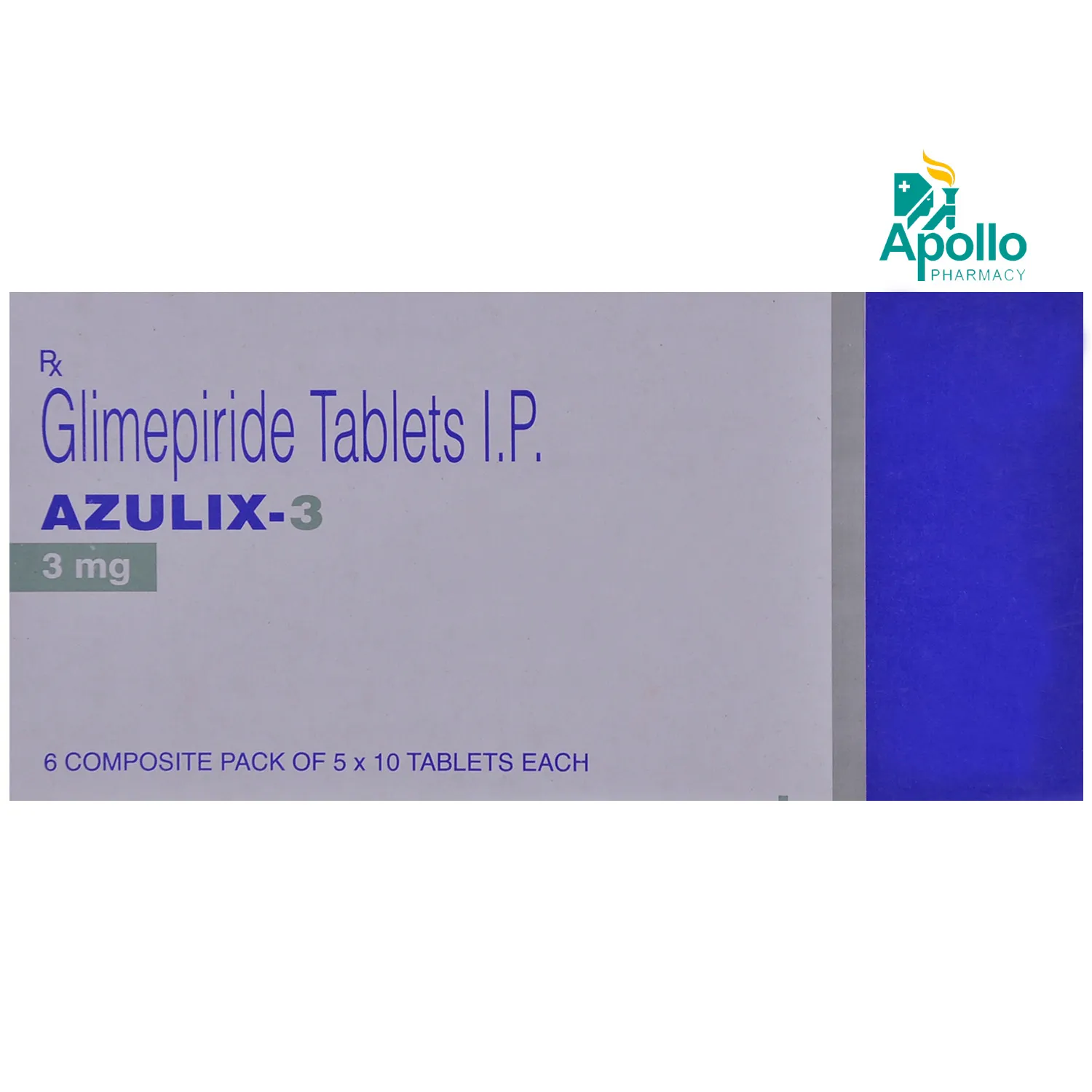 Azulix 3mg Tab 10's