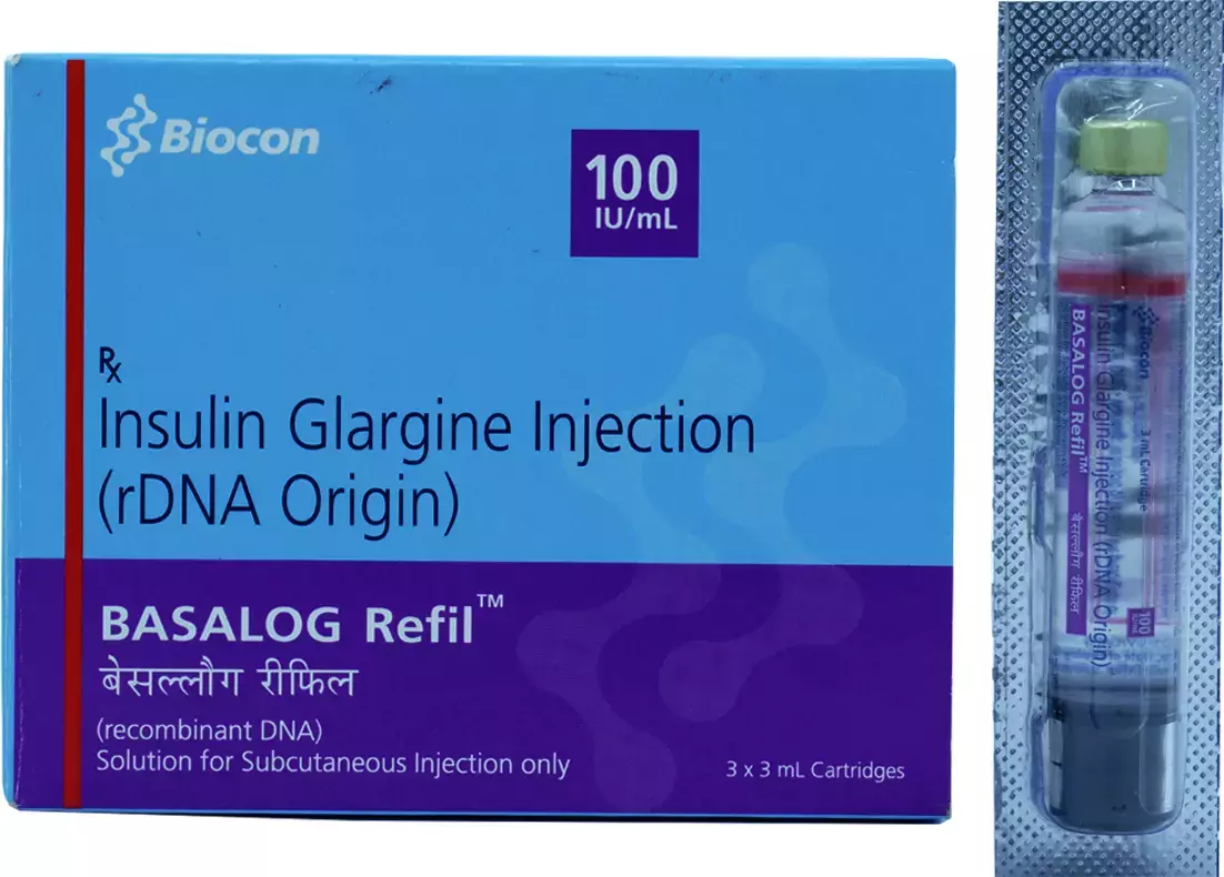 Basalog Refil Inj 3ml