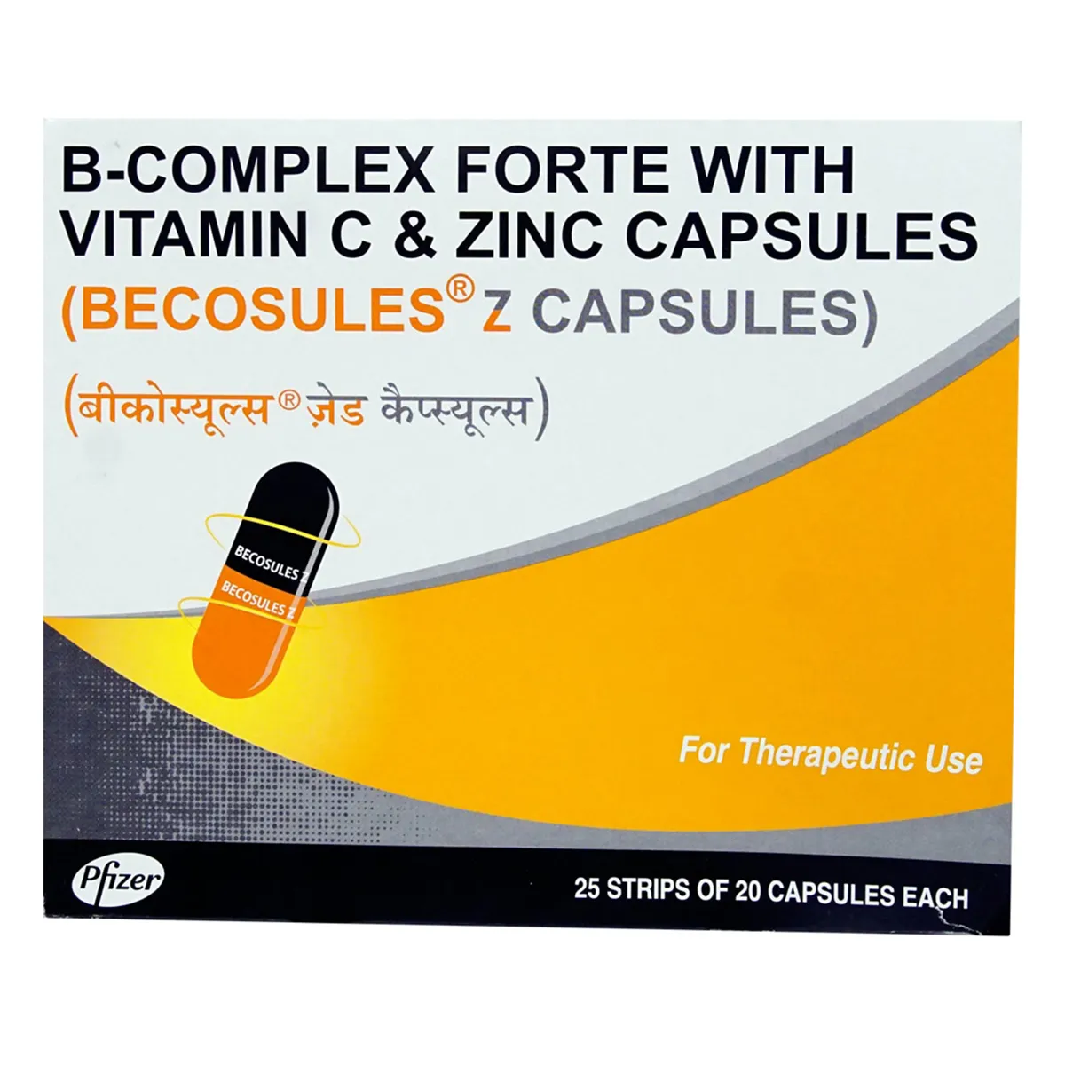 Becosules Z Cap 20's