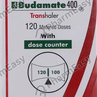 Budamate 400mg Transhaler 120MD
