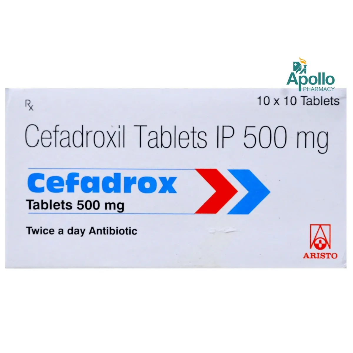 Cefadrox 500mg Tab 10's