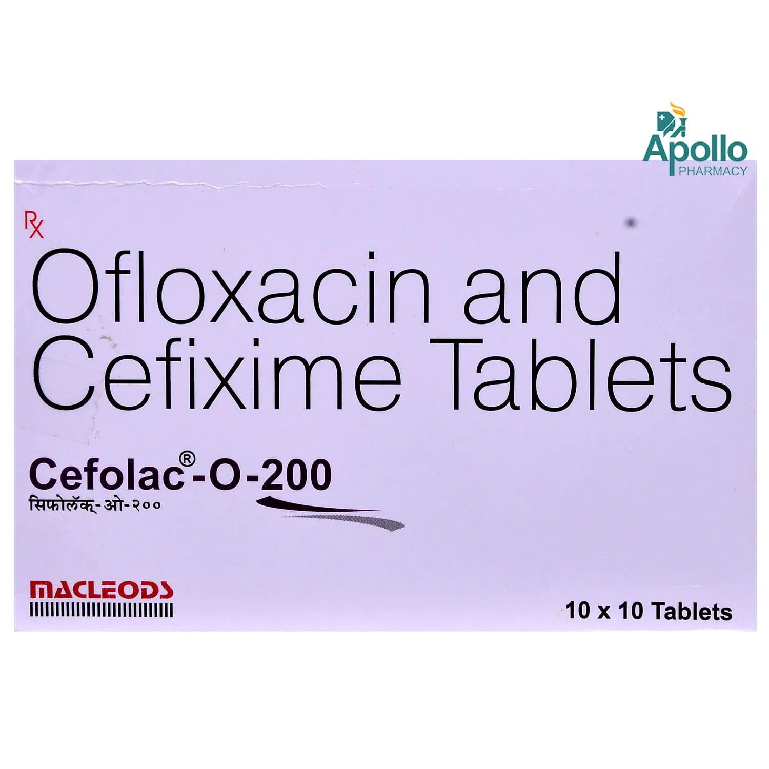 Cefolac O 100mg Tab 10's