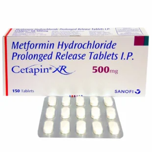 Cetapin XR 500mg Tab 20's