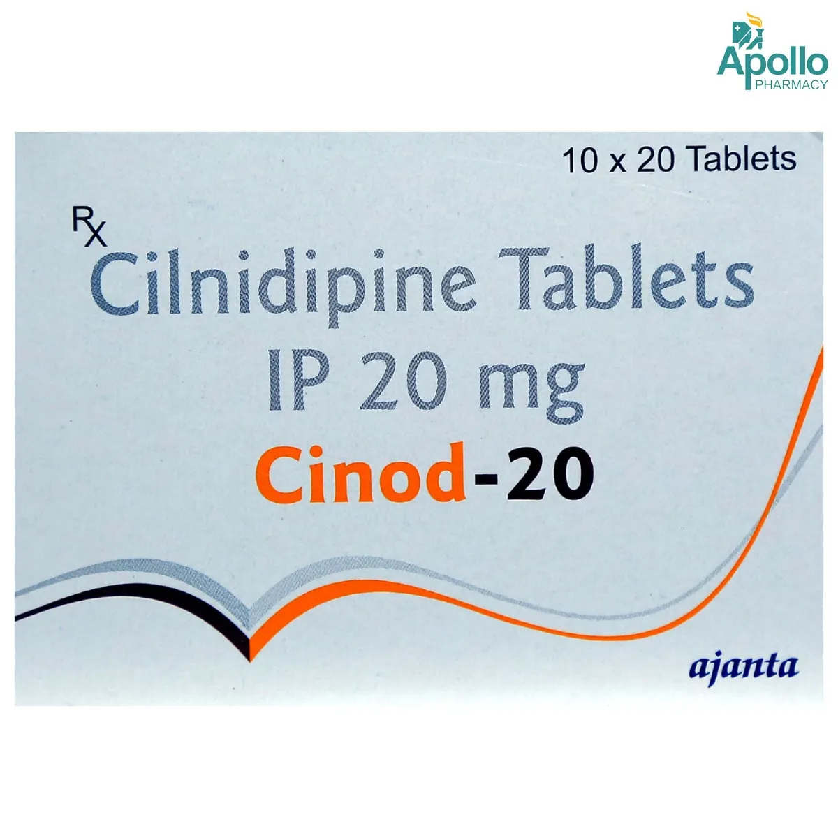 Cinod 20mg tab 20's