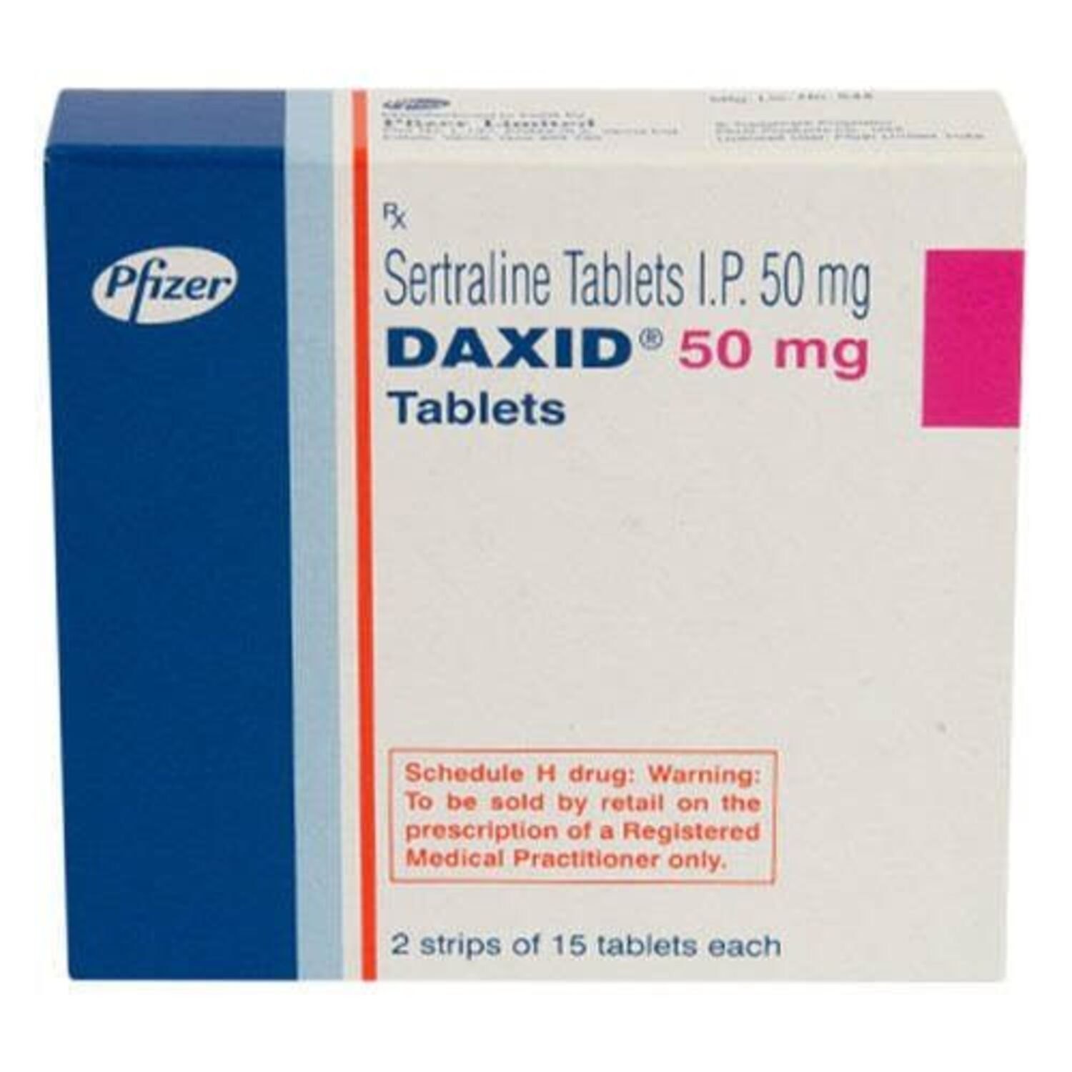 Daxid 50mg Tab 15's