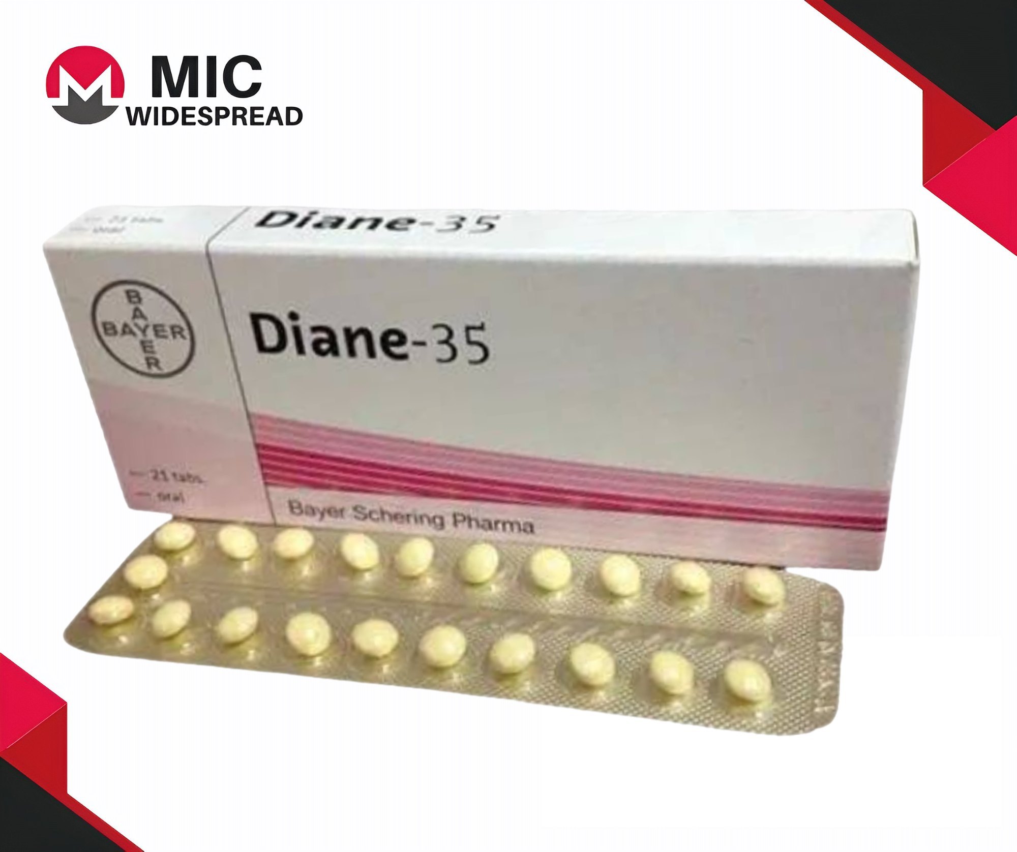 Diane 35 MCG Tab 21's