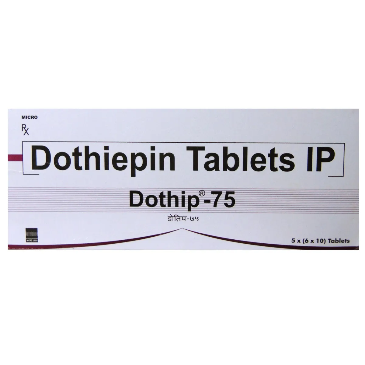 Dothip 75mg Tab 10's