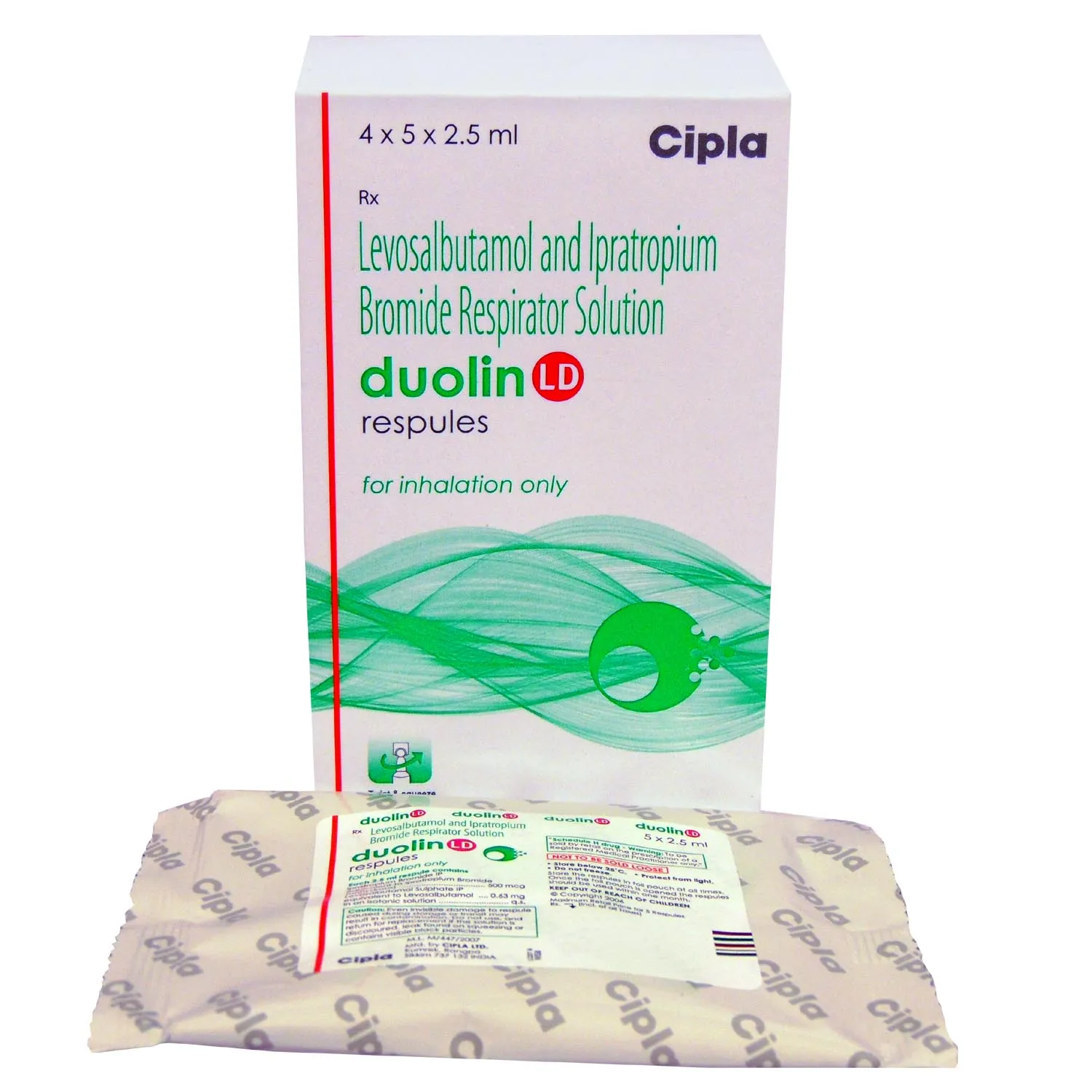 Dualin LD Respules 2.5ml