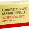 Ecosprin AV 75/20mg Cap 10's