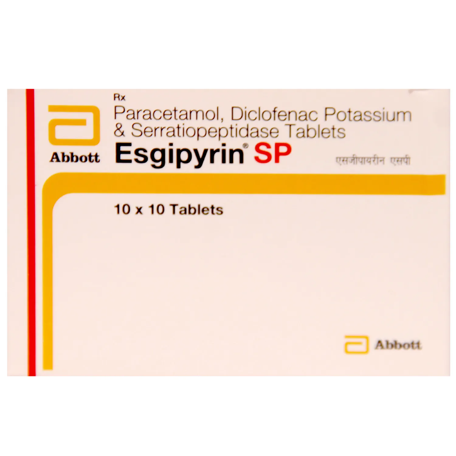 Esgipryin SP Tab 10's