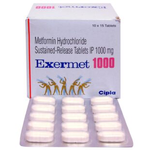 Exermet SR 100gm tab 15's