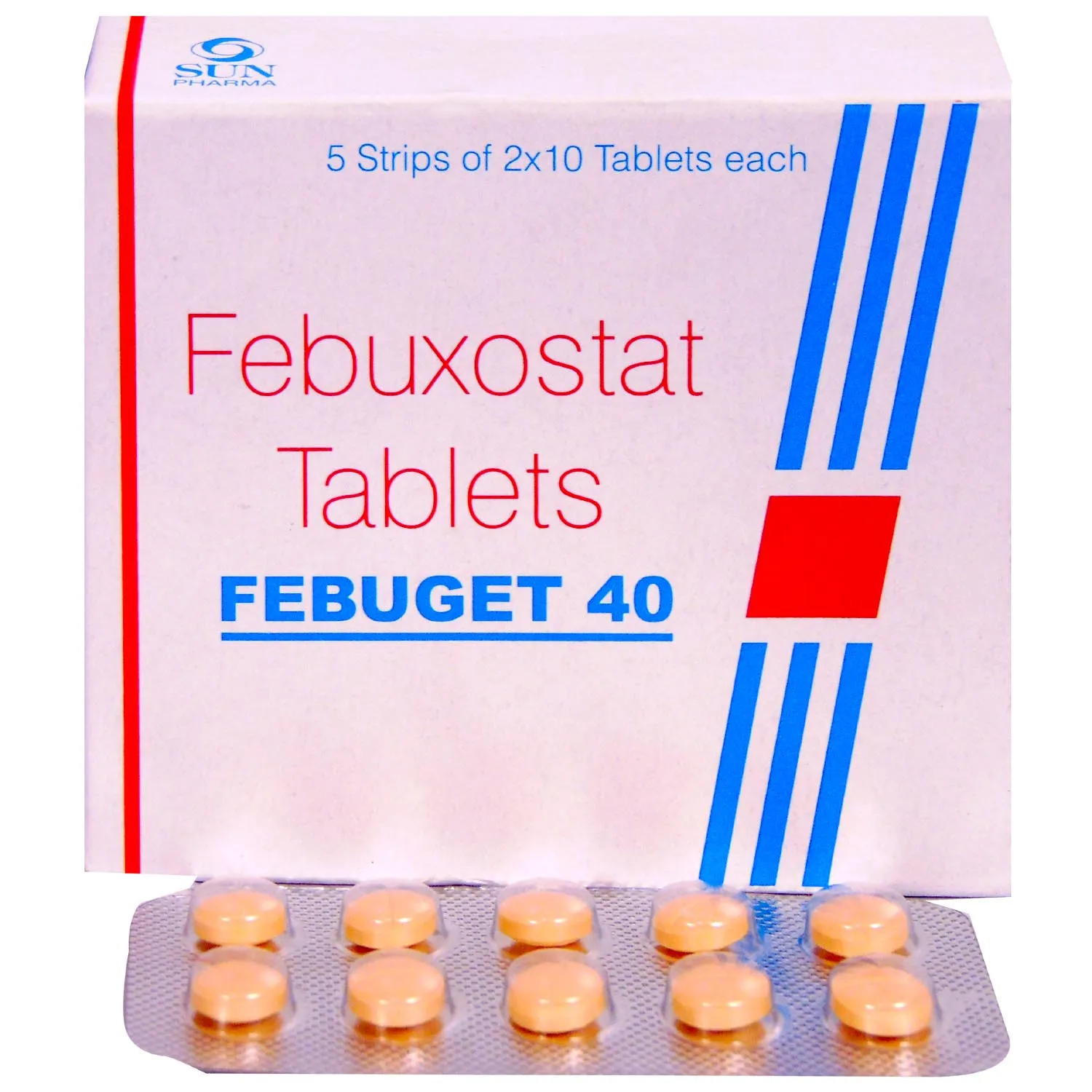 Febuget 40mg Tab 15's
