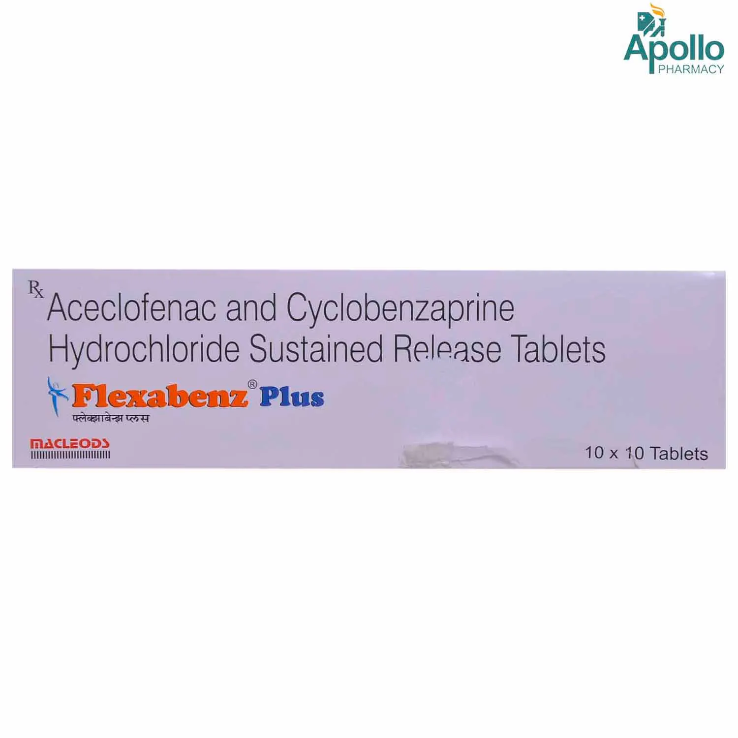 Flexabenz Plus Tab 10's