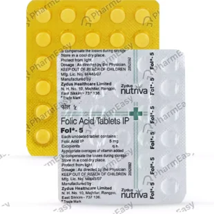 Fol 5mg Tab 30's