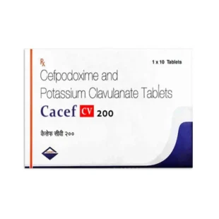 Cacef CV 200mg Tab 10's