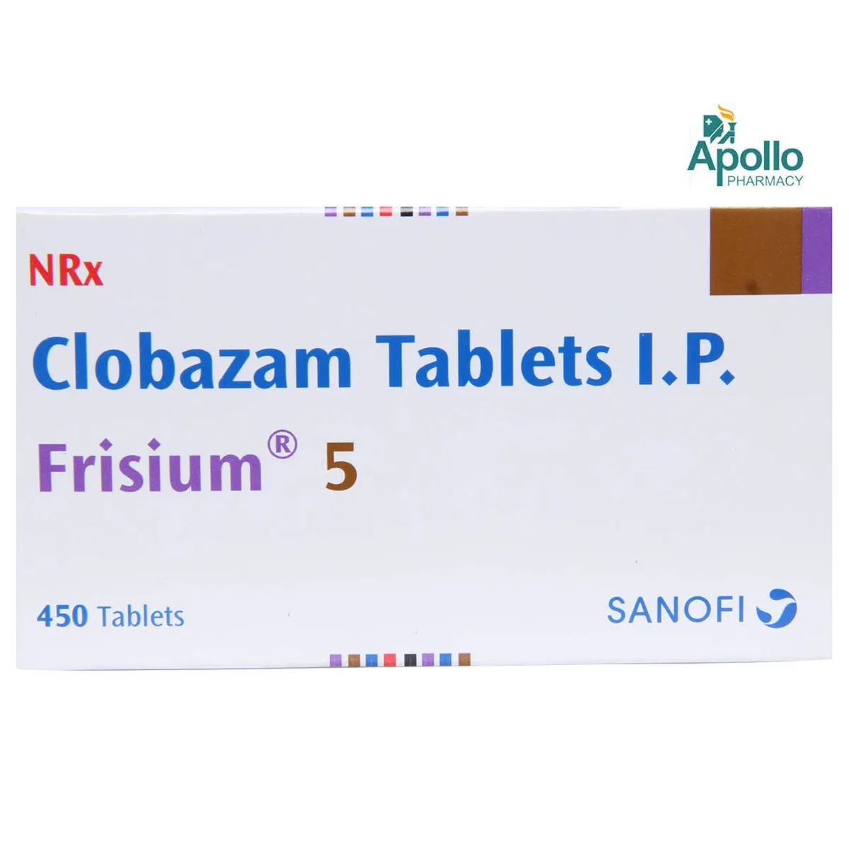 Frisium 5mg Tab 15's