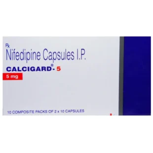 Calcigard 5mg Cap 10's
