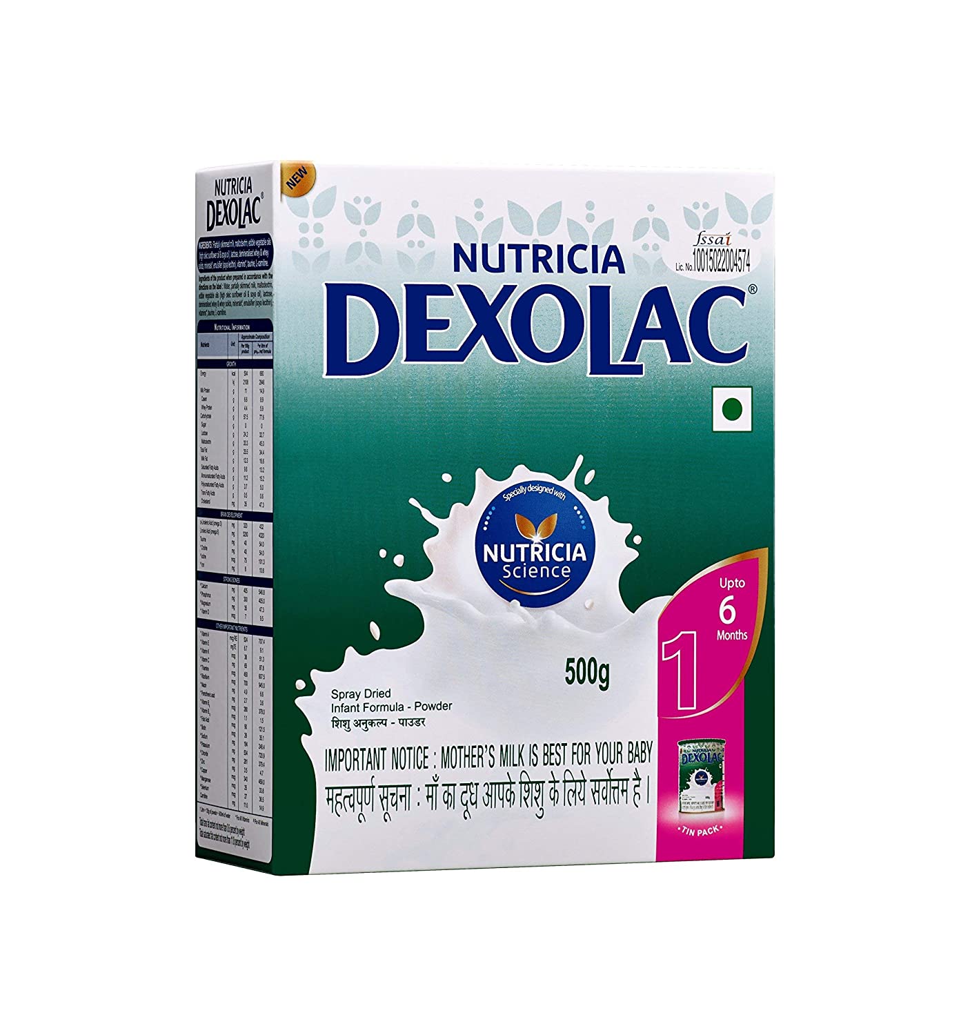 Dexolac 1 Refill 500gm